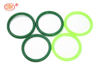 AS568 استاندارد سیلیکون O حلقه پاک و سبز FDA درجه / حلقه های لاستیکی سیلیکون