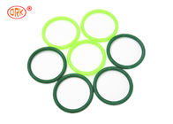 AS568 استاندارد سیلیکون O حلقه پاک و سبز FDA درجه / حلقه های لاستیکی سیلیکون