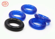 آبی نیمه شفاف سیلیکون O Ring مقاومت در برابر حرارت اندازه سفارشی