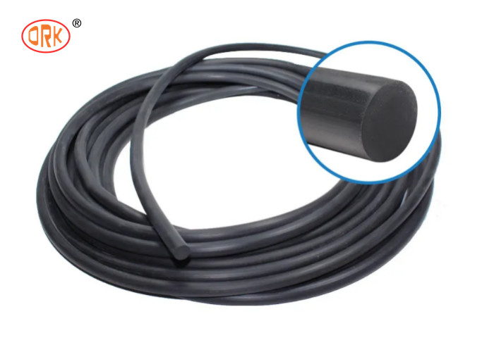 FKM FPM O Ring Cord Lastic Resistance Strip 90 Shore For Door
