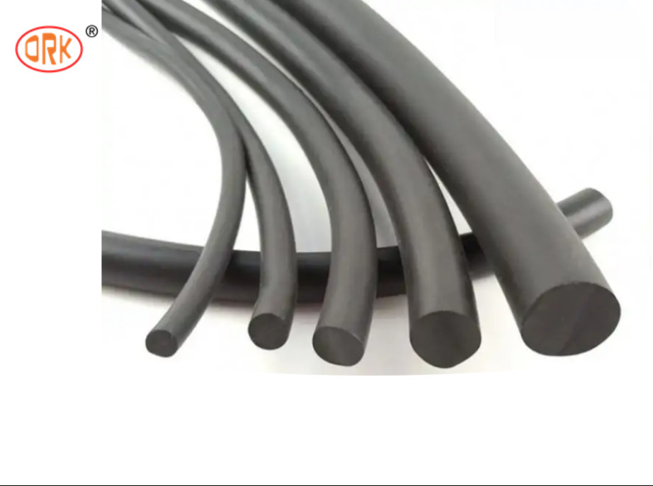 نوار لاستیکی پروفیل اکستروژن جامد EPDM مشکی مقاومت عالی در برابر آب O بند ناف حلقه ای