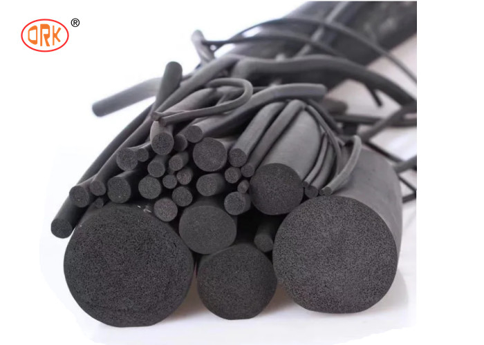 تولید کننده EPDM سیاه پنبه سیلیکونی لاستیک اسفنج نوار O حلقه سیم لاستیکی