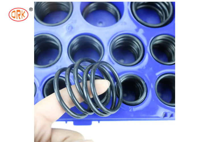جعبه سیلیکونی حلقه ای آبی 404 عددی O Seal 30 Sizes O Ring Kit سازنده
