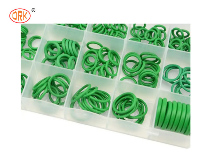 کیت حلقه ای 18 سایز O Green HNBR 240PCS برای تهویه مطبوع