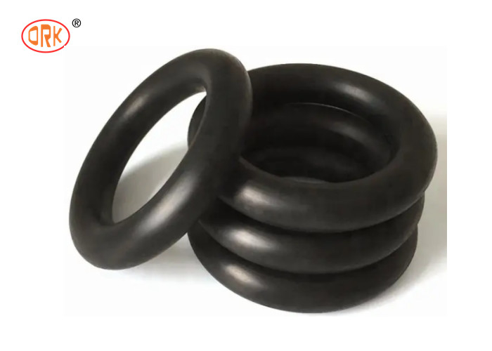 لاستیک اتیلن پروپیلن مشکی مقاوم در برابر حرارت عالی EPDM O حلقه برای شیرهای گاز