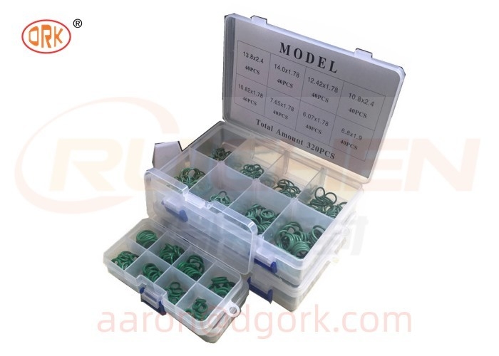 ORK 5A 240 عدد مجموعه کیت های نیترولی لاستیکی O برای کمپرسور تهویه مطبوع