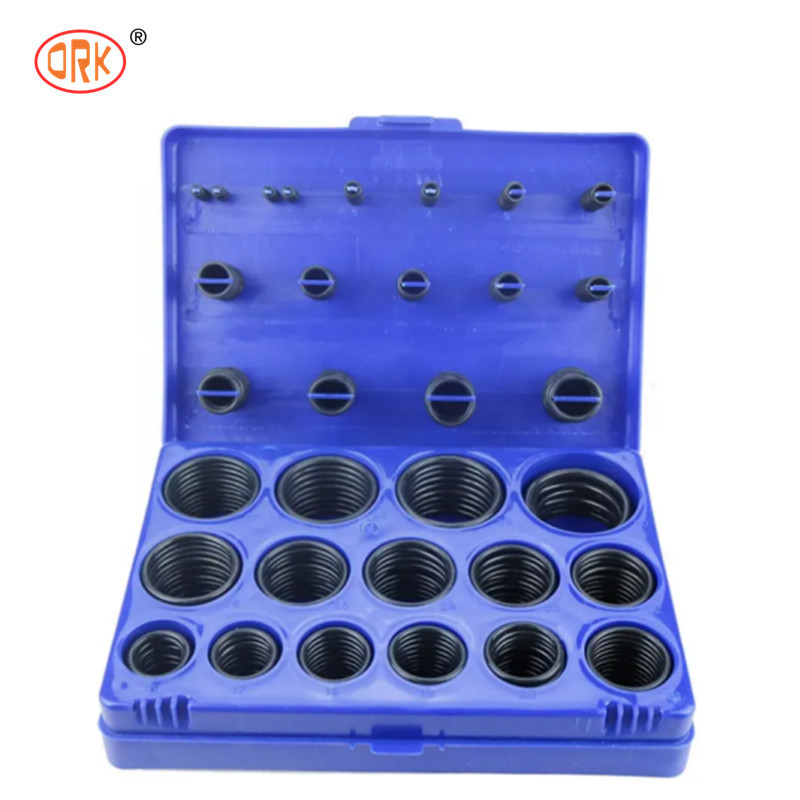 NBR70 FKM75 O حلقه جعبه تعمیر مهر 30 اندازه فشار بالا O حلقه کیت برای حفاری