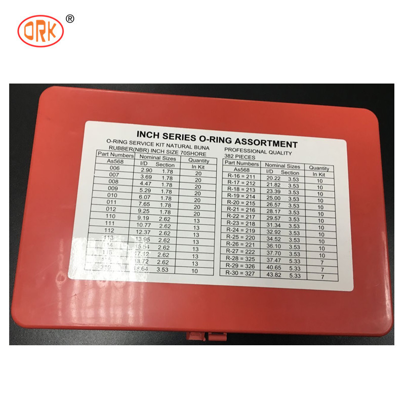 PG استاندارد متریک مات 90 دورومتر کیت حلقه ای O مجموعه 397 قطعه کیت های حلقه ای هیدرولیک O