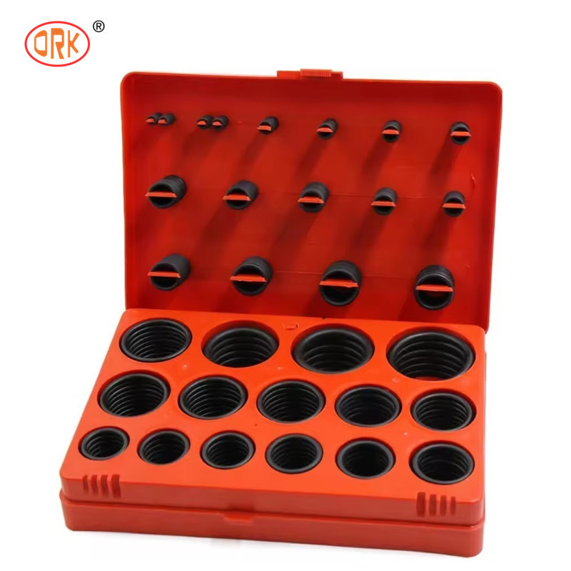 PG استاندارد متریک مات 90 دورومتر کیت حلقه ای O مجموعه 397 قطعه کیت های حلقه ای هیدرولیک O