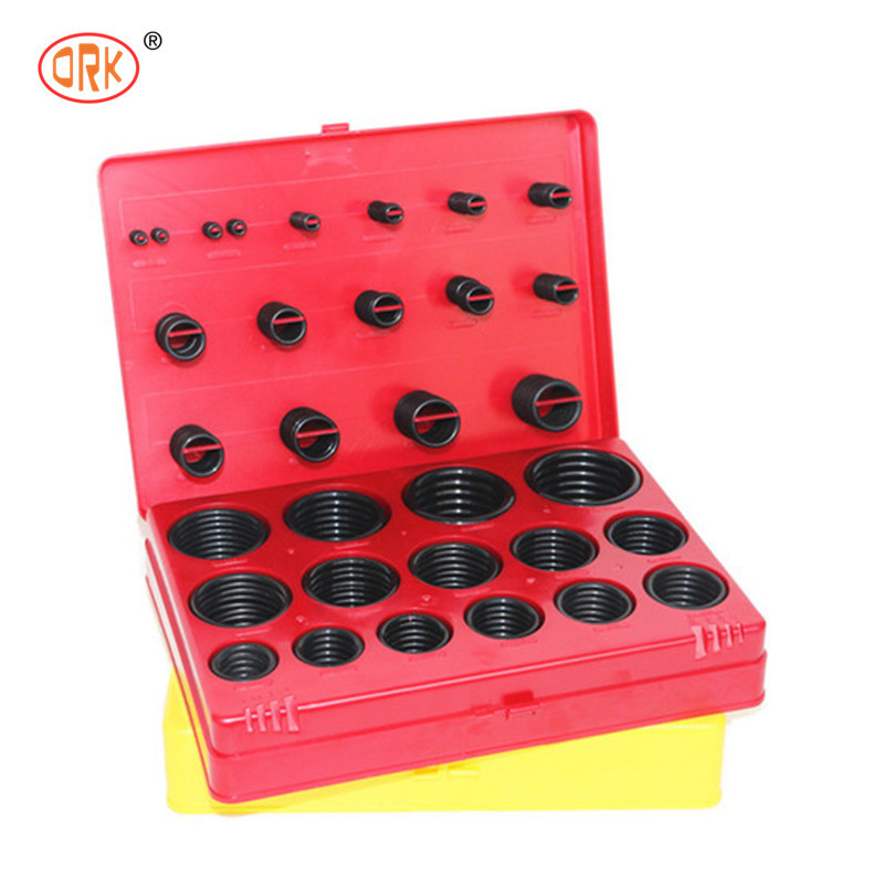 PG استاندارد متریک مات 90 دورومتر کیت حلقه ای O مجموعه 397 قطعه کیت های حلقه ای هیدرولیک O