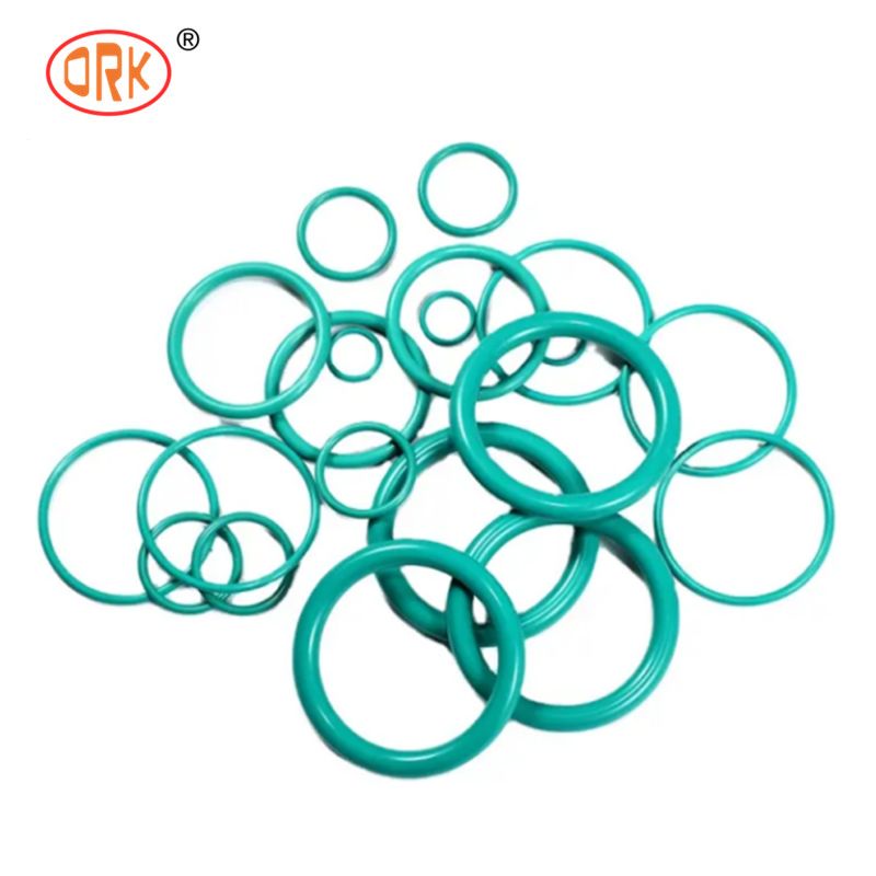 FVMQ Green Fluorosilicone Fluorosilicone Resistant Heat O Ring تولید کنندگان تجهیزات پالایش نفت