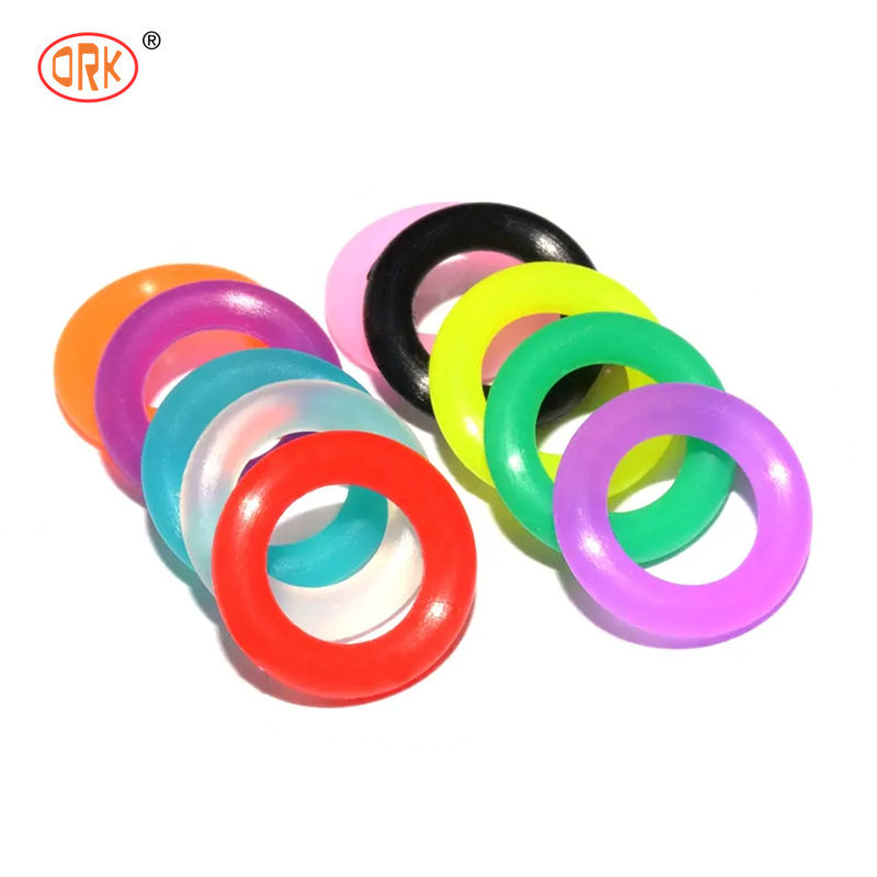 VMQ سیلیکون O Ring، Multi Material Rubber O-Rings FKM NBR EPDM HNBR، مهر و موم های مقاوم در دمای بالا و پایین برای تجهیزات الکتریکی پزشکی مواد غذایی
