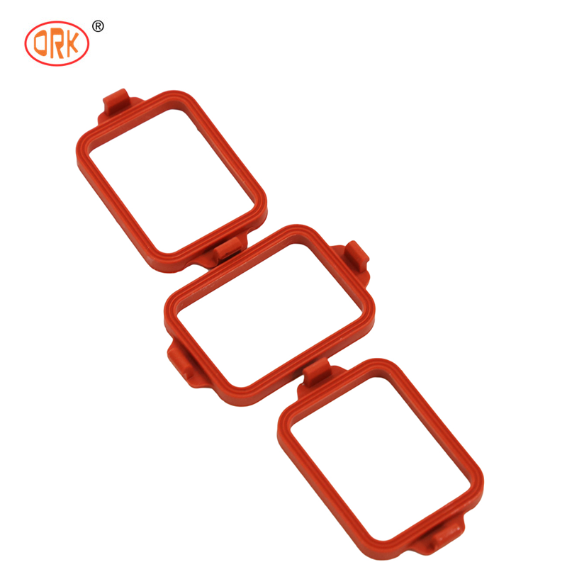گاسکت فلنج لاستیکی صنعتی، اختیاری NBR FKM EPDM سیلیکون، گاسکت مهر مقاوم به مواد شیمیایی و گرما برای تعمیر و جایگزینی ماشین آلات