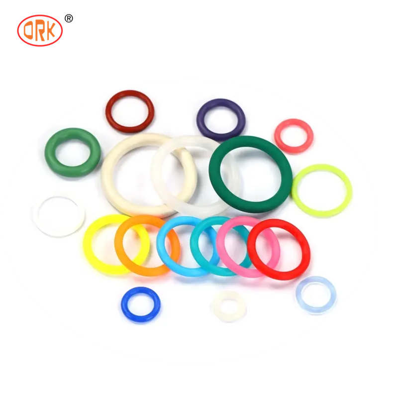 حلقه O از لاستیک طبیعی با انعطاف پذیری بالا، حلقه لاستیکی با اندازه سفارشی، مواد لاستیکی چندگانه اختیاری، مهر های مقاوم در برابر سایش برای شرایط کاری هیدرولیک غیر نفتی